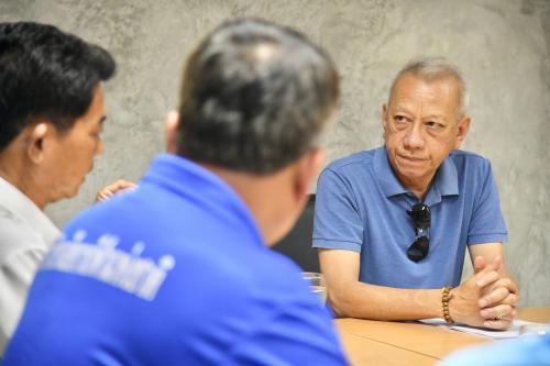 ลงพื้นที่สำรวจศูนย์กีฬาและกิจกรรมทางทะเล และร่วมหารือเกี่ยวกับการดำเนินงานศูนย์กีฬาและกิจกรรมทางทะเล เพื่อการพัฒนาหลักสูตร